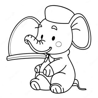 Page A Colorier De Babar 70673-58428