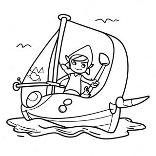 Page A Colorier Wind Waker 70763-58490