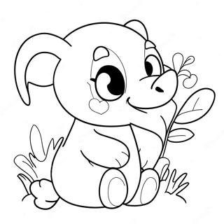 Page A Colorier Animal De La Saint Valentin 70803-58539