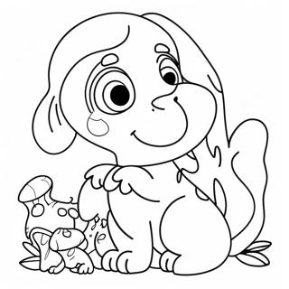 Page A Colorier Veterinaire Mignon Avec Des Animaux 7095-5776