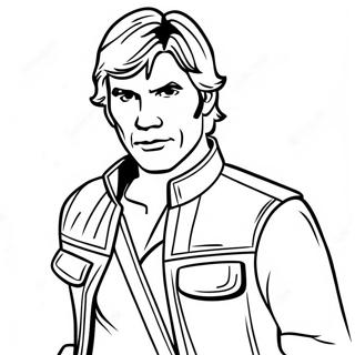 Page A Colorier De Han Solo 71103-58766