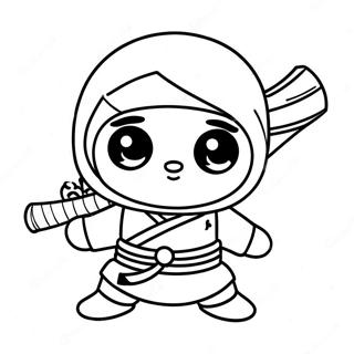 Page A Colorier De Hello Ninja 71113-58773