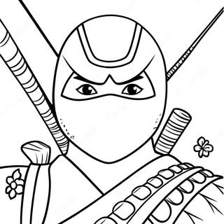 Page A Colorier De Hello Ninja 71113-58774