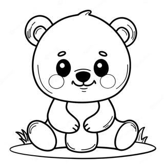 Page A Colorier De Bebe Ours Mignon 7115-5790