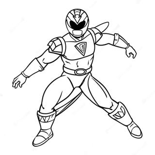 Page A Colorier Power Ranger 71163-58816