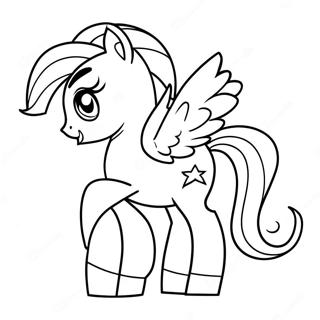 Page A Colorier De Zipp My Little Pony Mignon En Action 71184-58834