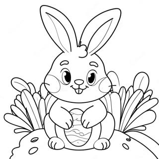 Page A Colorier Lapin De Paques 71213-58851