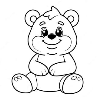 Page A Colorier De Lours En Peluche Grincheux 71253-58888