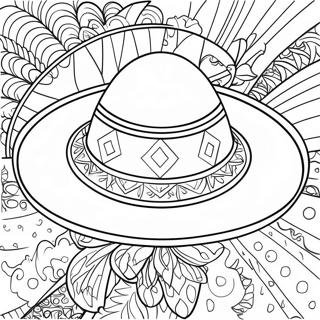 Page A Colorier De Sombrero 71323-58928