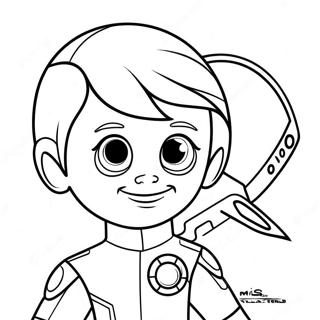 Page A Colorier De Miles De Tomorrowland 71343-58954