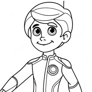 Page A Colorier De Miles De Tomorrowland 71343-58955