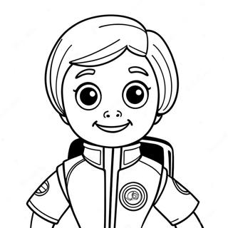 Page A Colorier De Miles De Tomorrowland 71343-58956