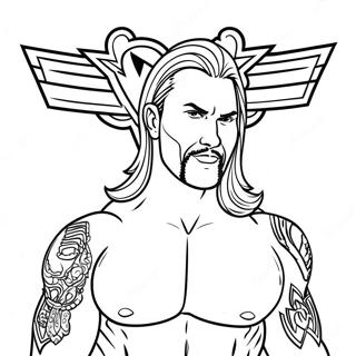 Page A Colorier De La Wwe 71353-58966