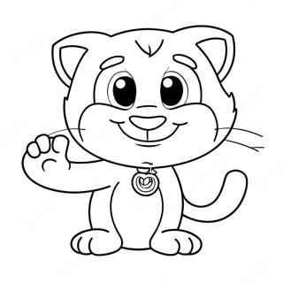 Page A Colorier De Talking Tom Heros 71493-59079