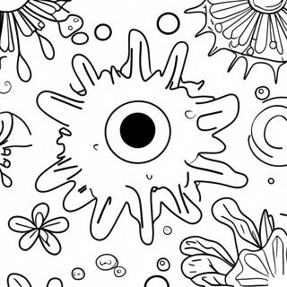 Virus Pages À Colorier