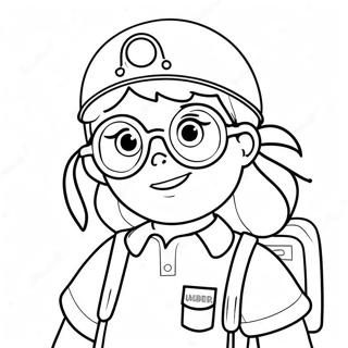 Page A Colorier De Rosie Revere Ingenieur 71633-59190