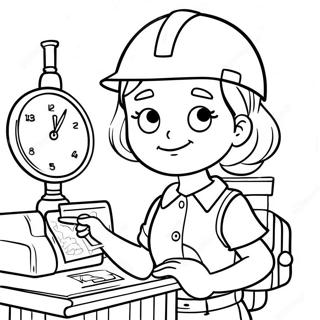 Page A Colorier De Rosie Revere Ingenieur 71633-59192