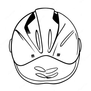 Page A Colorier Sur Le Casque De Velo Colore Et La Securite 71744-59282