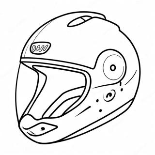 Page A Colorier Sur Le Casque De Velo Colore Et La Securite 71744-59283