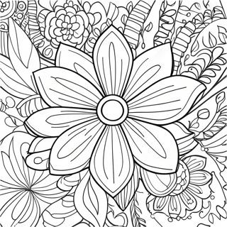 Page A Colorier De Fleurs Prismacolor Vibrantes 71754-59286