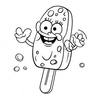 Page A Colorier De La Glace De Spongebob 71783-59310