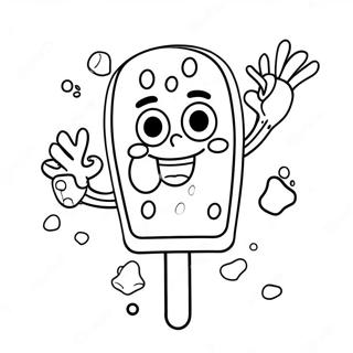 Page A Colorier De La Glace De Spongebob Coloree 71784-59313