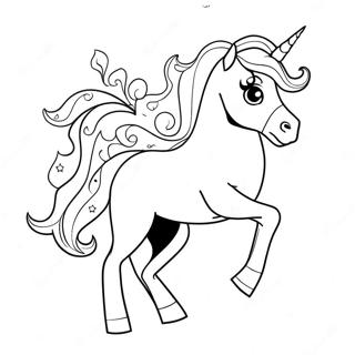 Page A Colorier De Cheval Licorne 71863-59374