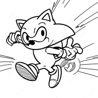 Page A Colorier Sonic Le Herisson En Pleine Vitesse 71914-59417