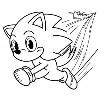 Page A Colorier Sonic Le Herisson En Pleine Vitesse 71914-59418