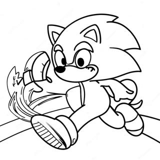 Page A Colorier Sonic Le Herisson En Pleine Vitesse 71914-59420