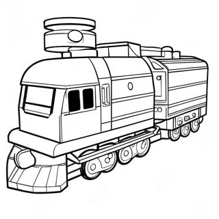 Page A Colorier Train Lego 71923-59423