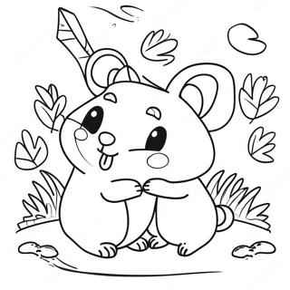 Hamster Et Gretel Pages À Colorier