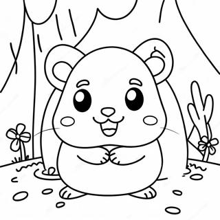 Hamster Et Gretel Pages À Colorier