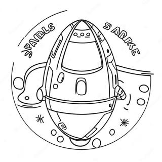 Page A Colorier Logo Spacex 71993-59475