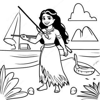 Page A Colorier Moana 71-60