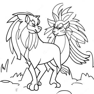 Page A Colorier De Zacian Et Zamazenta 72043-59516