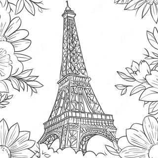 Paris Pages À Colorier