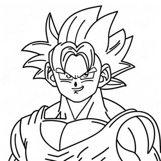 Page A Colorier De Dragon Ball Super Super Heros 72053-59526