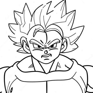 Page A Colorier De Dragon Ball Super Super Heros 72053-59527