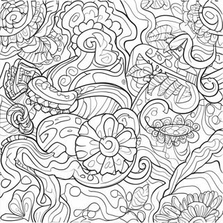 Page A Colorier De Motifs De Camouflage 72103-59555