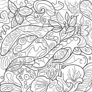 Page A Colorier De Motifs De Camouflage 72103-59556