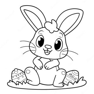 Page A Colorier Du Lapin De Paques Lol 72113-59570