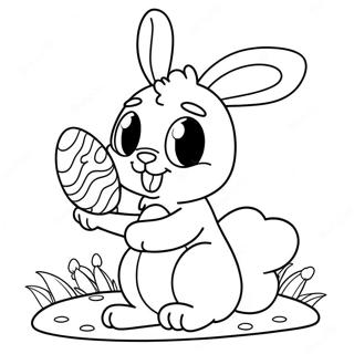 Page A Colorier Du Lapin De Paques Lol 72113-59571