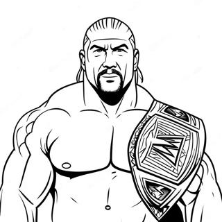 Page A Colorier Wwe 72153-59594