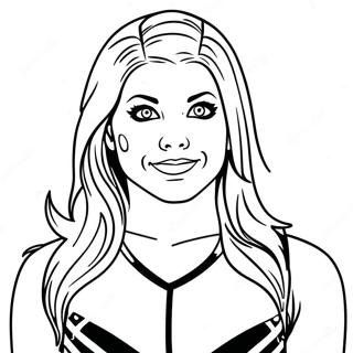 Page A Colorier Alexa Bliss Wwe 72174-59610