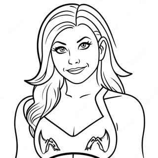 Page A Colorier Alexa Bliss Wwe 72174-59611