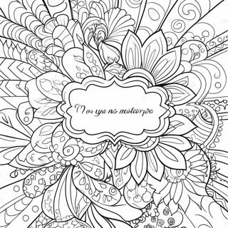 Page A Colorier De Citations Inspirantes 72205-59635