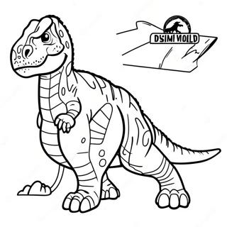 Page A Colorier Du Giganotosaurus De Jurassic World Dominion 72224-59646