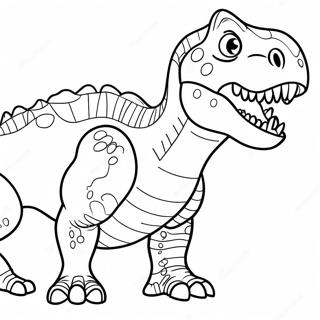 Page A Colorier Du Giganotosaurus Rugissant 72225-59653