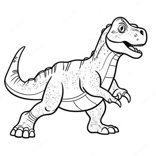 Page A Colorier Du Giganotosaurus Rugissant 72225-59654